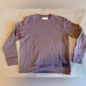 Men’s Abercrombie & Fitch Soft AF Crewneck Sweater - Large Dusty Rose Pink
